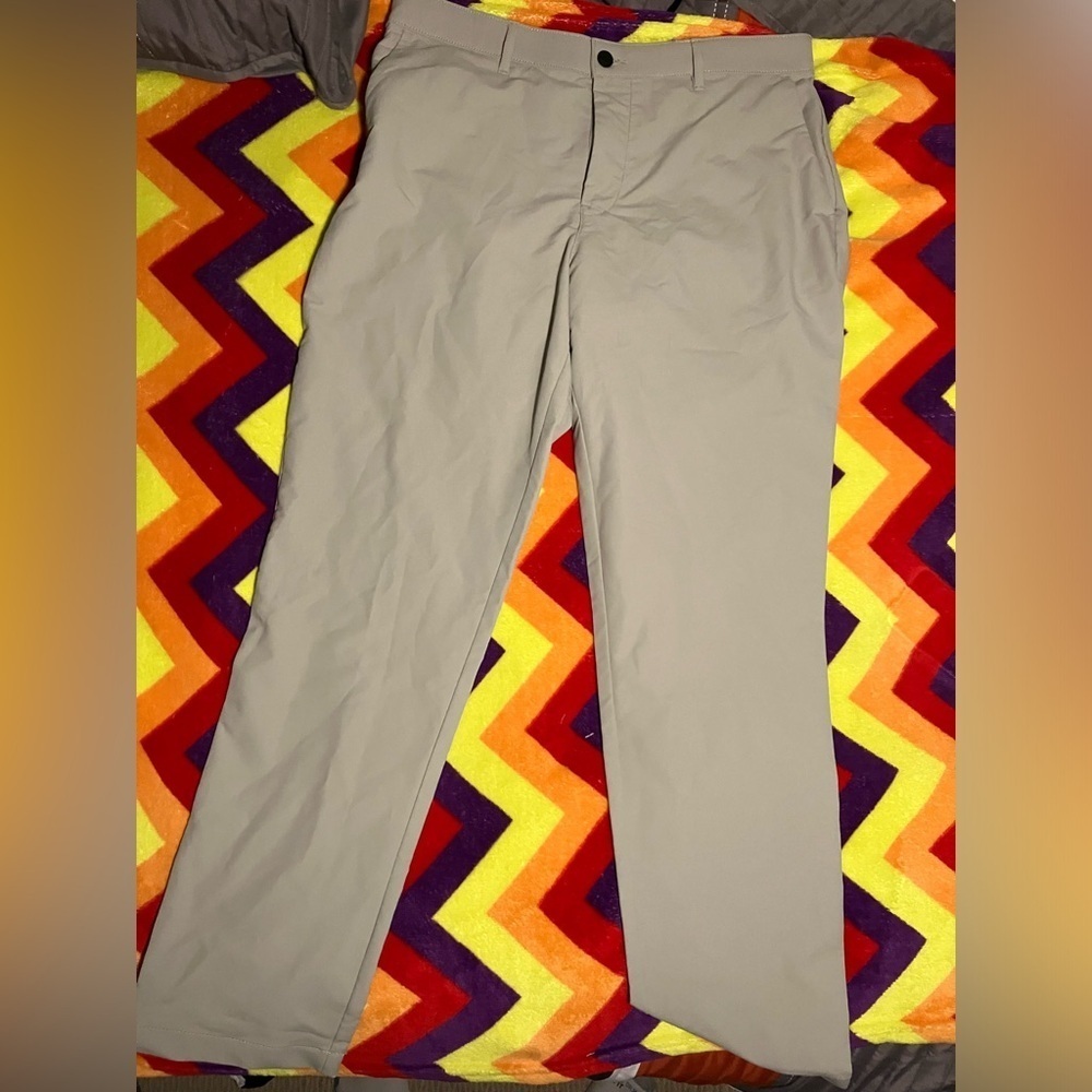 Banana Republic tech khaki chinos